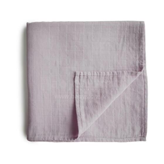 Mushie Muslin Swaddle Art.2200247 Soft Mauve