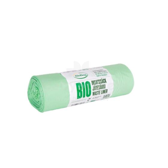 Compostable garbage bags BioBag 140/190L (10 pcs. per roll) 17mkr. 87x138cm green