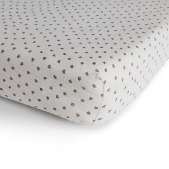 Mushie Cotton Sheet   Art.2216465 Bloom