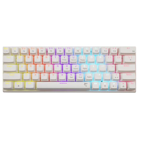 White Shark GK-002211V2  Wakizashi 2 White US Red Switches