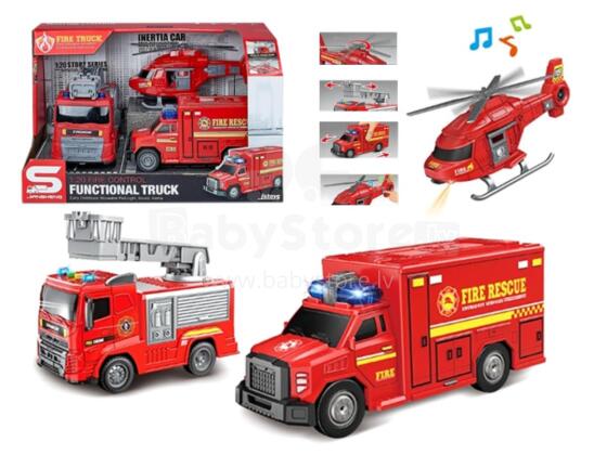 ARTYK 178740 Fire Brigade Vehicle Set