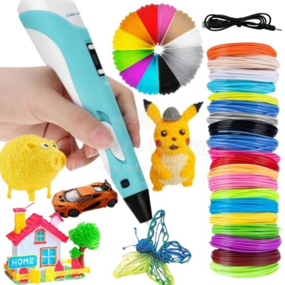 WOOPIE 3D Pen for Kids with LED Display - Creative Fun