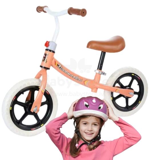 WOOPIE Children's Balance Bike Orange – Lightweight, Safe, Durable