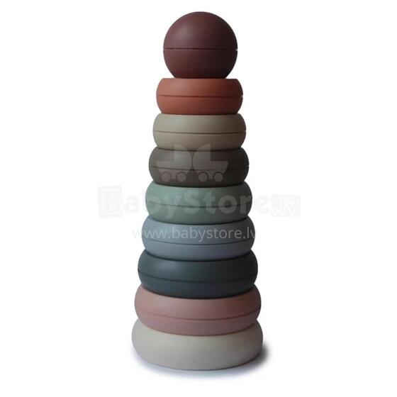 Mushie  Ringtower Art.2420230 Bērna piramīda
