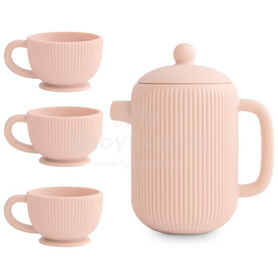 Mushie Silicone Tea Play Set Art.102021 Blush