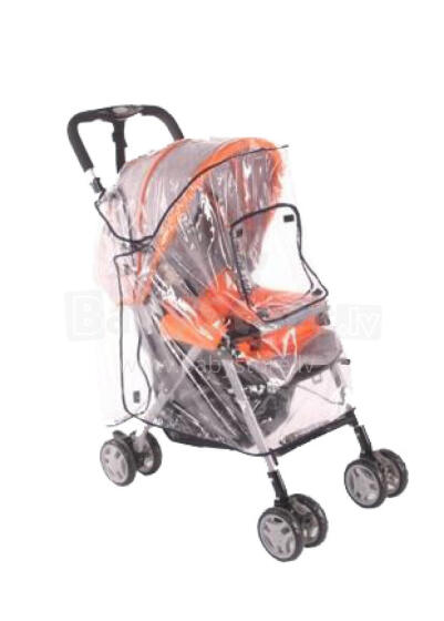 MILLI Anti-rain cover to an universal stroller transparent, 120x84 cm, MIL1110242