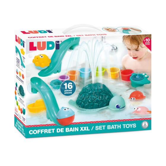 LUDI Bath Toy Set XXL