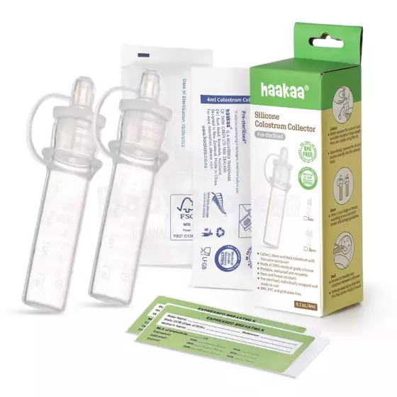 Haakaa Silicone Colostrum Collector  Art.MHK142 Breastfeeding Products