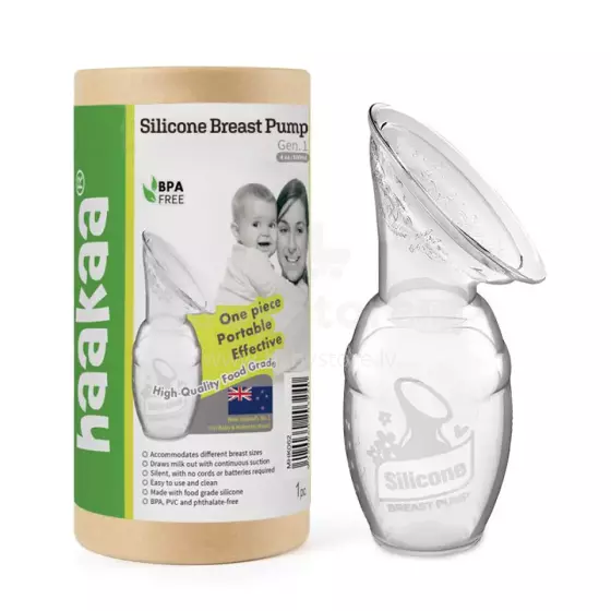 Haakaa Breast Pump Art.MHK062 Mātes piena savācējs,100ml