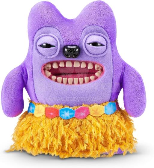 Fuggler Vacay Vibes – plīša rotaļlieta (Greedy Grinner, violeta)
