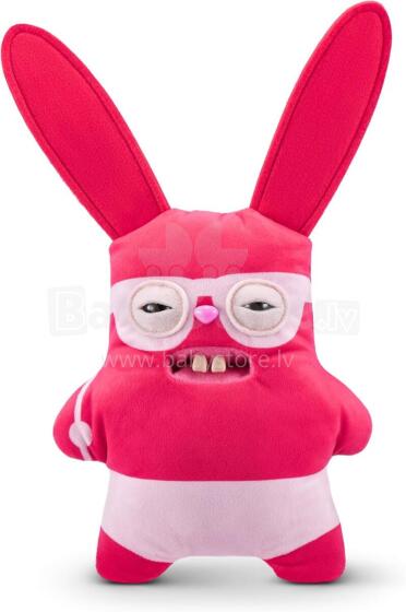 Fuggler Vacay Vibes by ZURU Funny Ugly Monster Plush Collectible Toy - Rabid Rabbit - red, kids soft toy