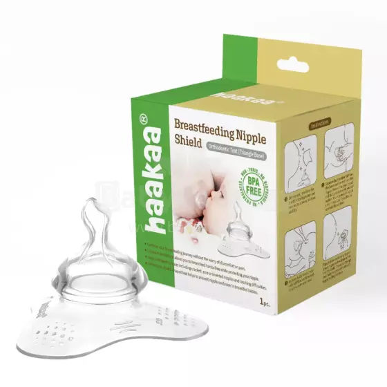 Haakaa  Nipple Shield - Orthodontic Teat (Triangle Base) Art.MHK082
