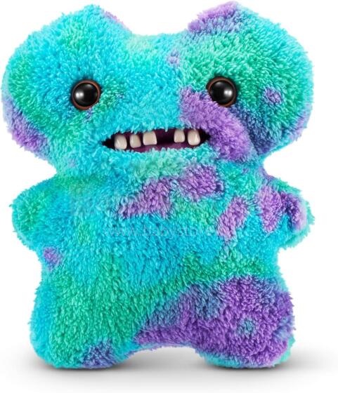 Fuggler Laboratory Misfits by ZURU Funny Ugly Monster Plush Collectible Toy - MC Goo - blue and purple, kids soft toy