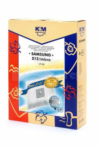 K&amp;M Maisi putekļu sūcējam SAMSUNG VP54 / VP99 (4gb)
