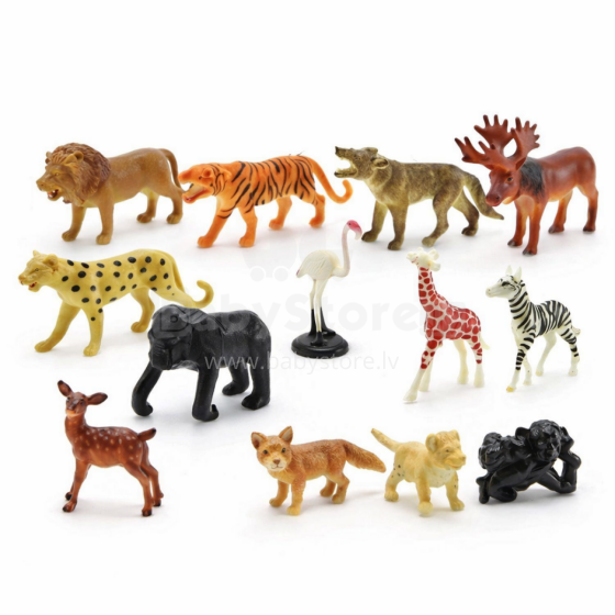 Wild Animals Art.Q7308 Animal figurine, 1 pc.