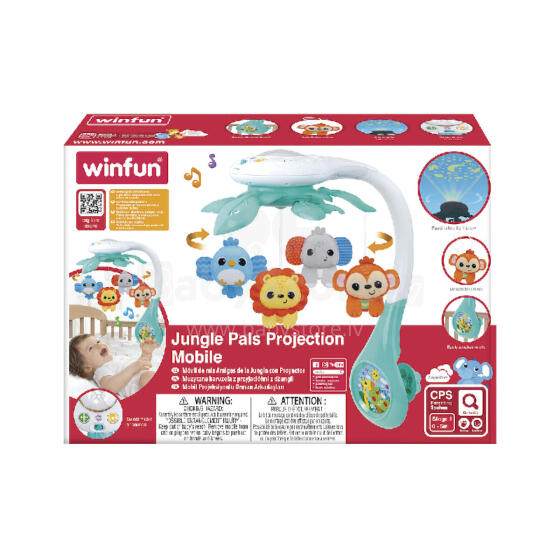 SMILY PLAY 240101 Musical Carousel with Projector