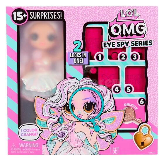 L.O.L. Surprise Eye Spy OMG lelle, Feja