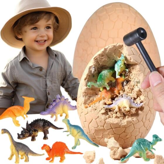 WOOPIE Dinosaur Egg Excavation Kit for Archaeologists - 12 Dinosaurs