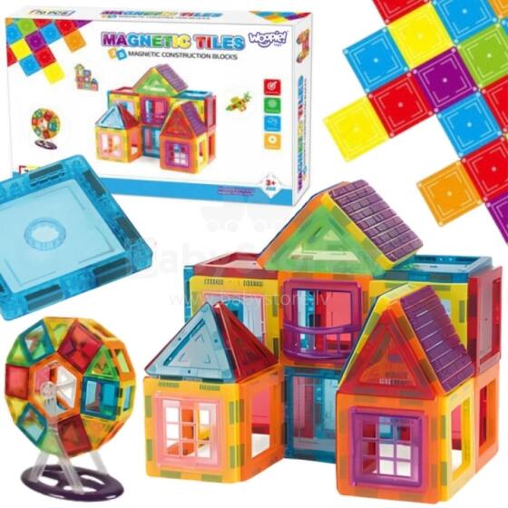 WOOPIE 3D Magnetic Educational Building Blocks for Children