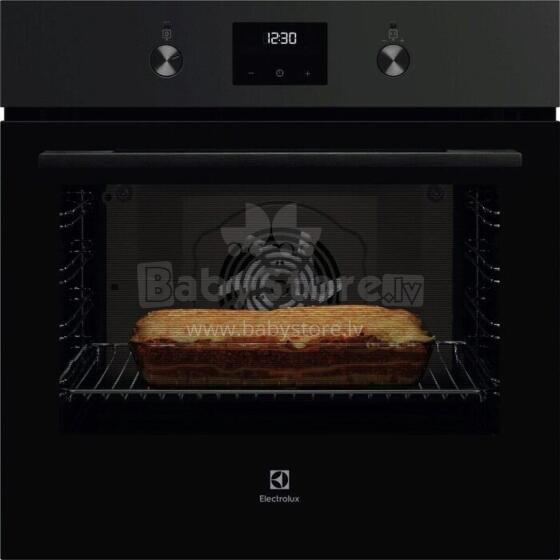 Electrolux cepeškrāsns 600 SurroundCook (iebūv.), 72l, melna