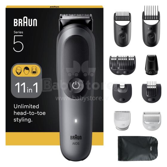 BRAUN galvas un ķermeņa trimmeris