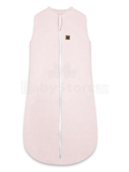 KIECZMERSKI Sleeping Bag for All-Year Use MIMINU SOFT TEDDY 2.5 TOG Powder Pink 62/76cm 3-12m