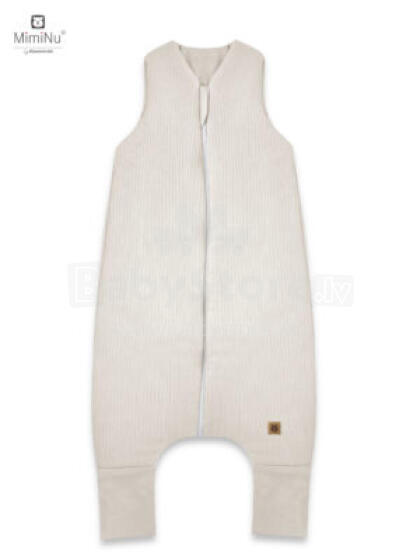 KIECZMERSKI Sleeping Bag with Legs MIMINU SOFT FLO S Beige 80/98cm 1-2.5 years