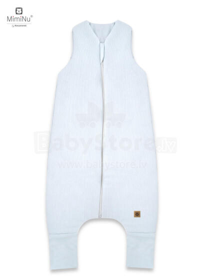 KIECZMERSKI Sleeping Bag with Legs MIMINU SOFT FLO Blue 80/98cm 1-2.5 years