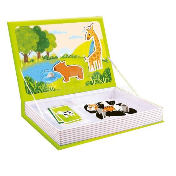 SMILY PLAY SP85299 Magnetic Book - Animal Puzzles