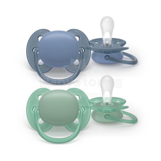 Philips Avent māneklītis Ultra soft, 6-18M (2 gab), zēniem