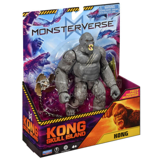 GODZILLA figure 6" Skull Island Kong, 35218