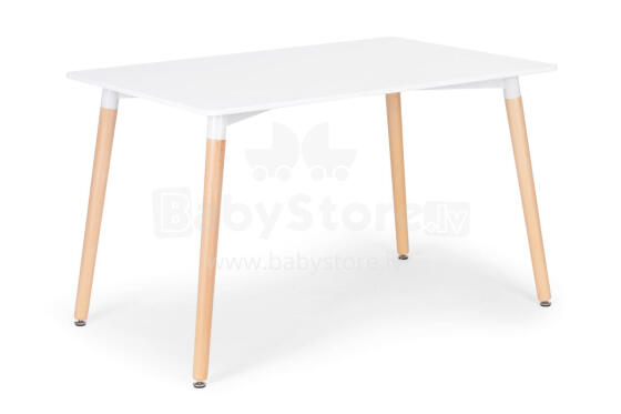 Modern table for the dining room, kitchen living room, 120x60 cm