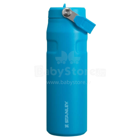 Thermos bottle with straw The IceFlow Bottle Flip Straw 2.0 0.7L blue