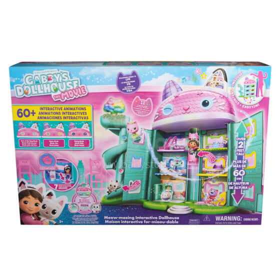 GABBY´S DOLLHOUSE playset Movie Interactive Deluxe Dollhouse (Sounds Only)