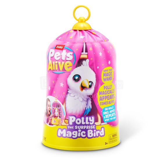 PETS ALIVE Interactive toy Polly the Surprise Magic Bird