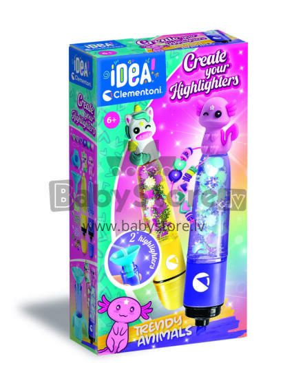 CLEMENTONI IDEA mini marker making set Axolotl and Unicorn, 18874