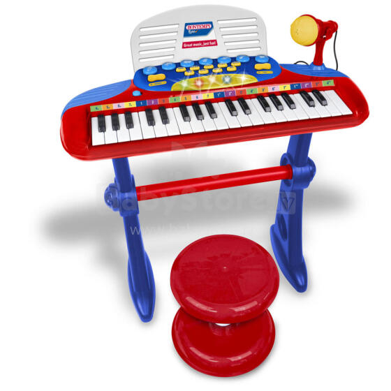 BONTEMPI electronic piano with microphone, 13 3740