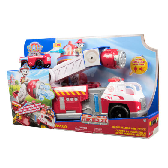 PAW PATROL Fire Truck Fire Rescue Deluxe, 6072600