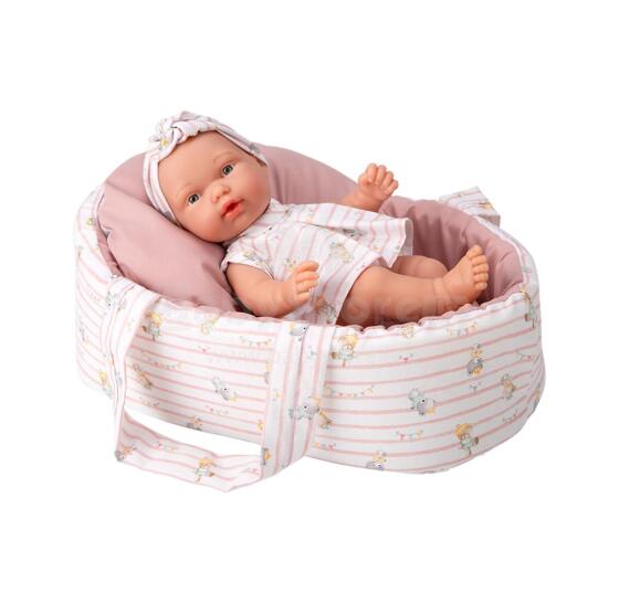 Arias pink doll with teddy bears, 26 cm