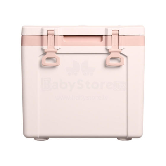 The Easy-Carry Outdoor Wheeled Cooler 47L light pink