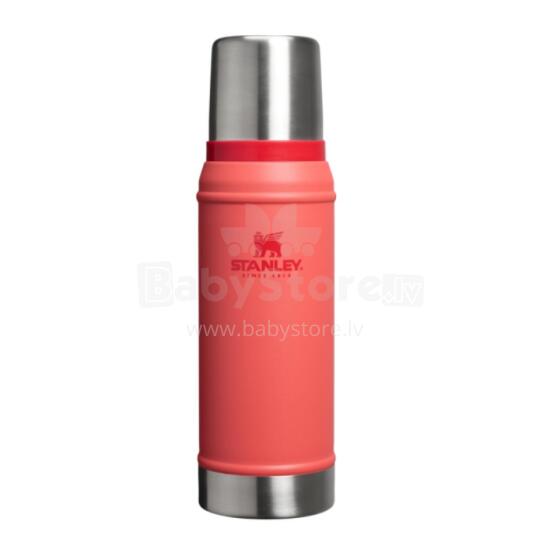 Thermos The Legendary Classic Bottle 0.75L coral red-orange