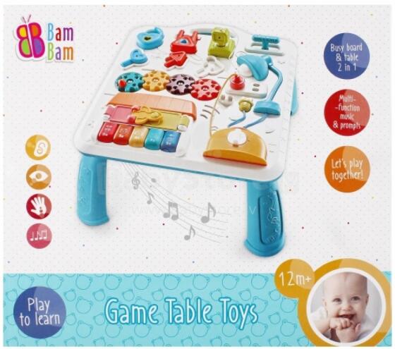 BAM BAM 481793 Musical Educational Table