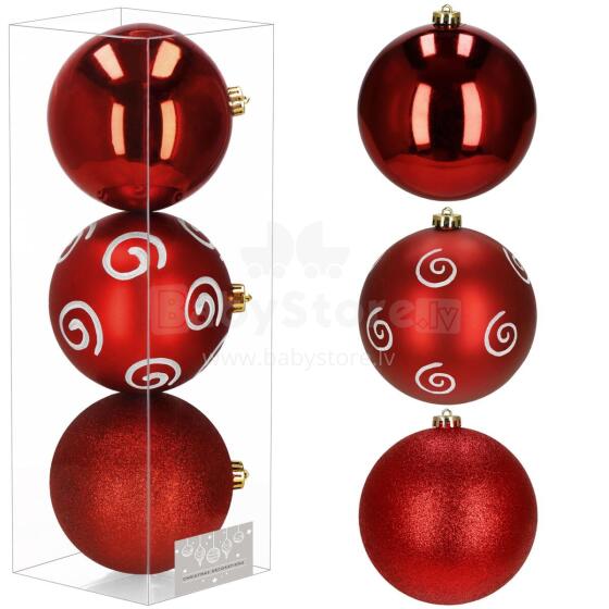 Springos Christmas Tree Decoration Set CA1364, 3 pcs.