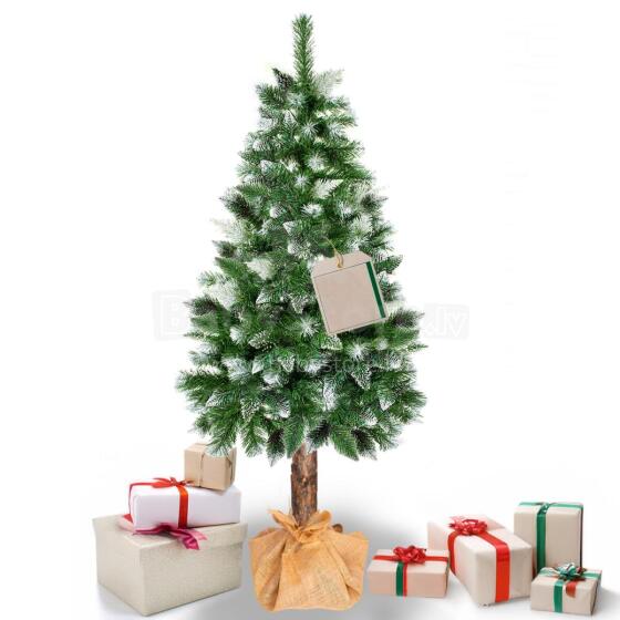 Artificial Christmas tree on trunk Springos CT0262, Diamond 220cm
