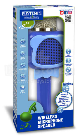 BONTEMPI wireless microphone speaker, 41 2820