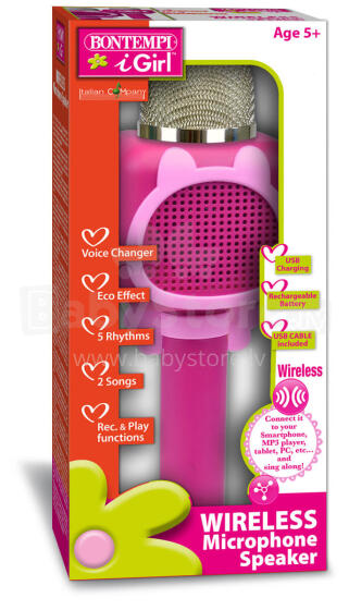BONTEMPI wireless speaker microphone, 41 2871