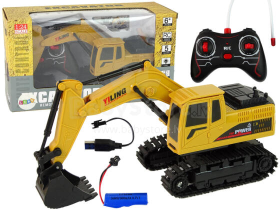 Экскаватор R/C 1:24 Желтый