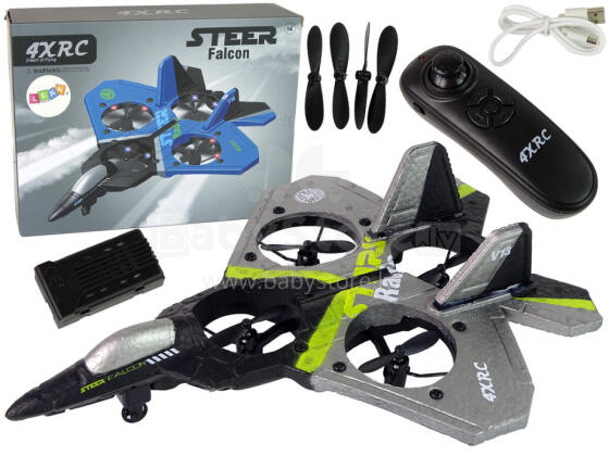 Remote controlled foam jet R/C 360 degrees