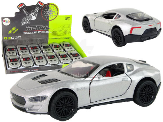 Resorak Vehicle 1:36 Friction Drive Lights Sounds Silver