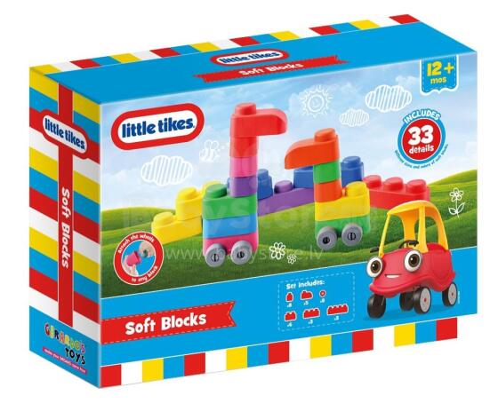 Little Tikes Pehmete klotside komplekt 33 tk